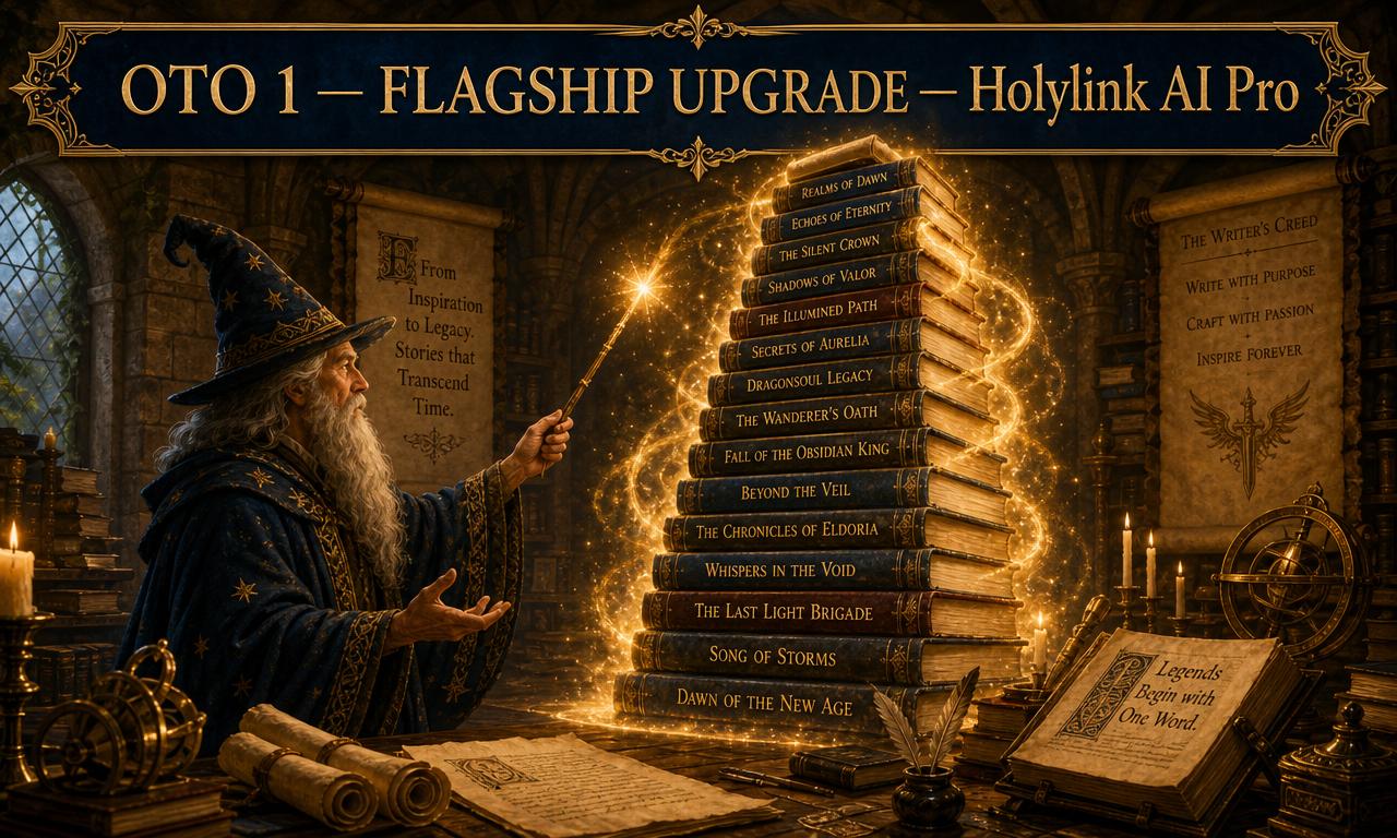 OTO 1 Flagship Upgrade — Holylink AI Pro illustration